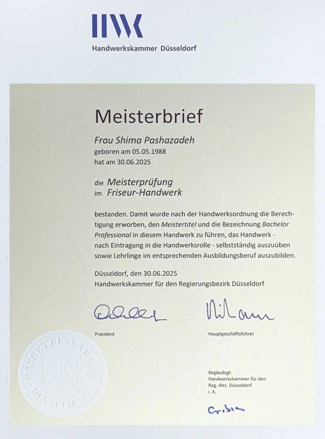 Miesterbrief-Shima-Pashazadeh